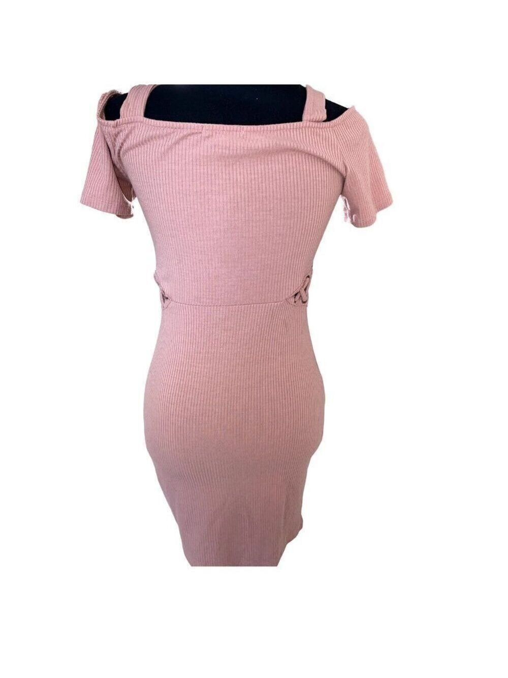 Women's Mauve Mid-length Dress Size Medium |BB-DSST-TM0624-2 - Picture 5 of 8